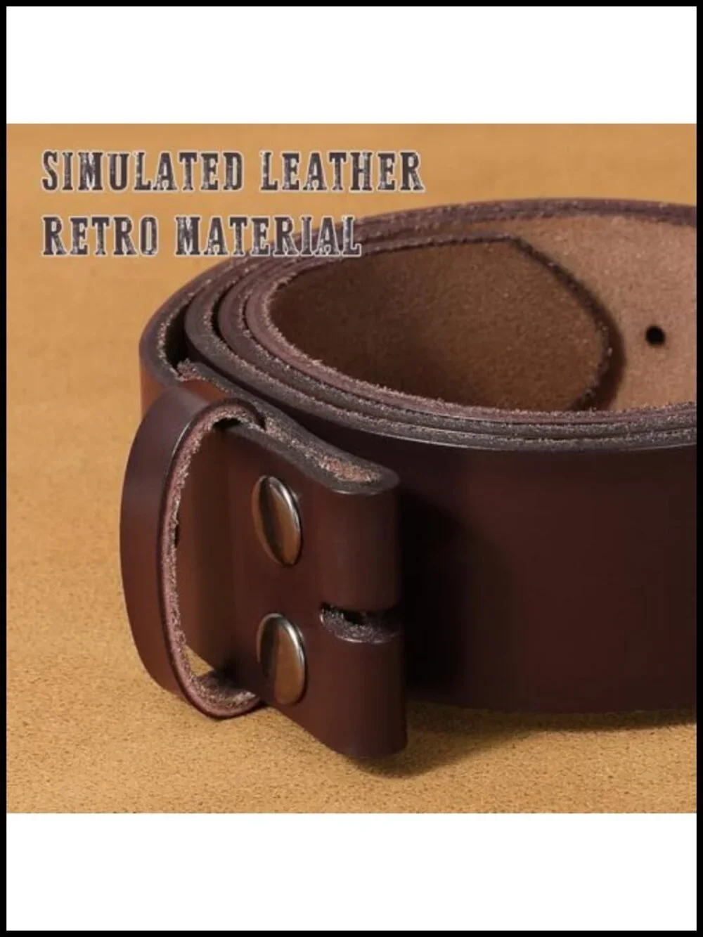 Leather Western Belt with Removable Horse or Bull Buckle for Men Women
